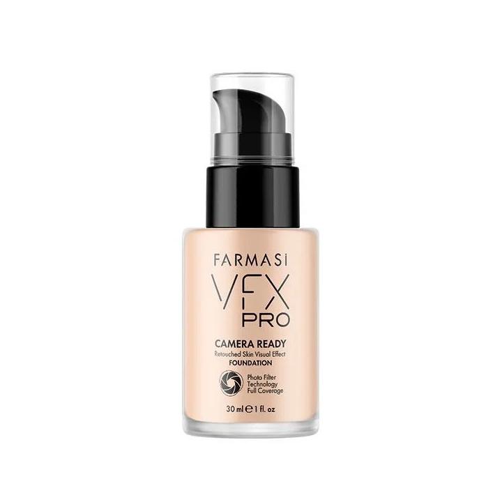 Farmasi Vfx Pro Camera Ready Foundation 03 Warm Ivory – 30ml
