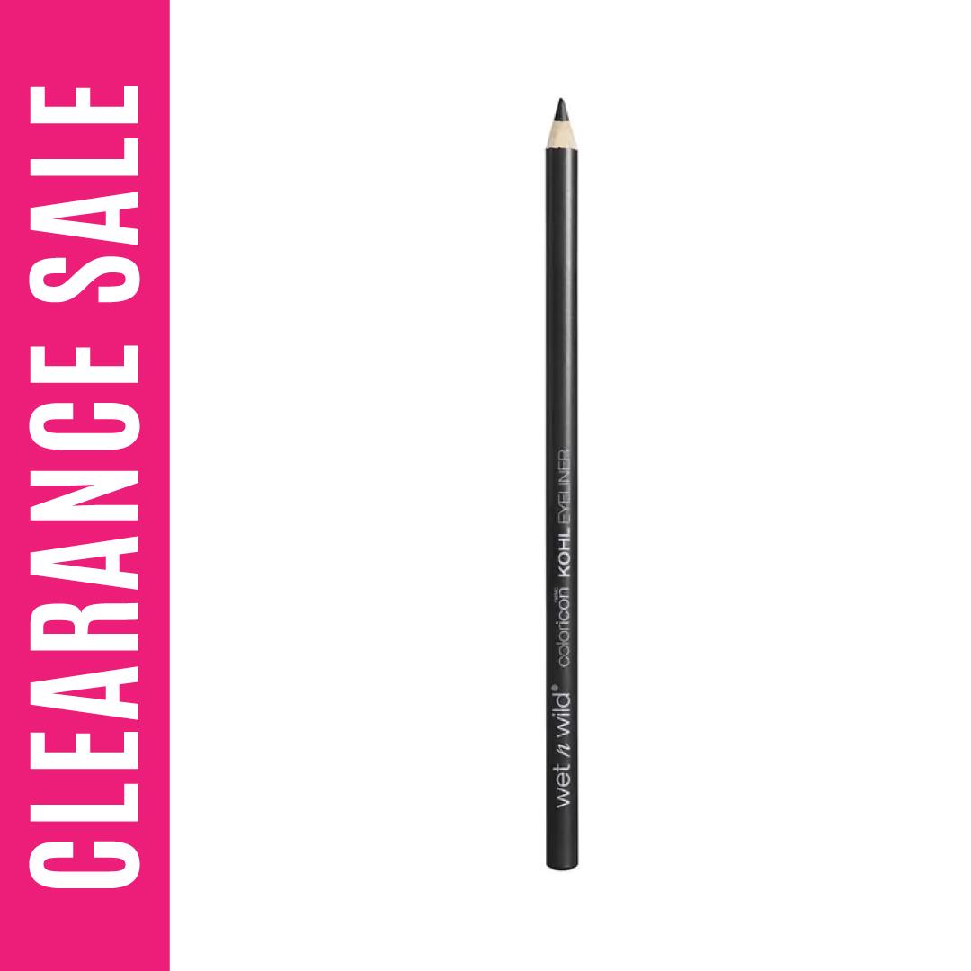 WET AND WILD COLOR ICON KHOL LINER PENCIL BABY'S GOT BLACK (Expiry Date - 20/12/2024) – Wet n wild – 1.4gm