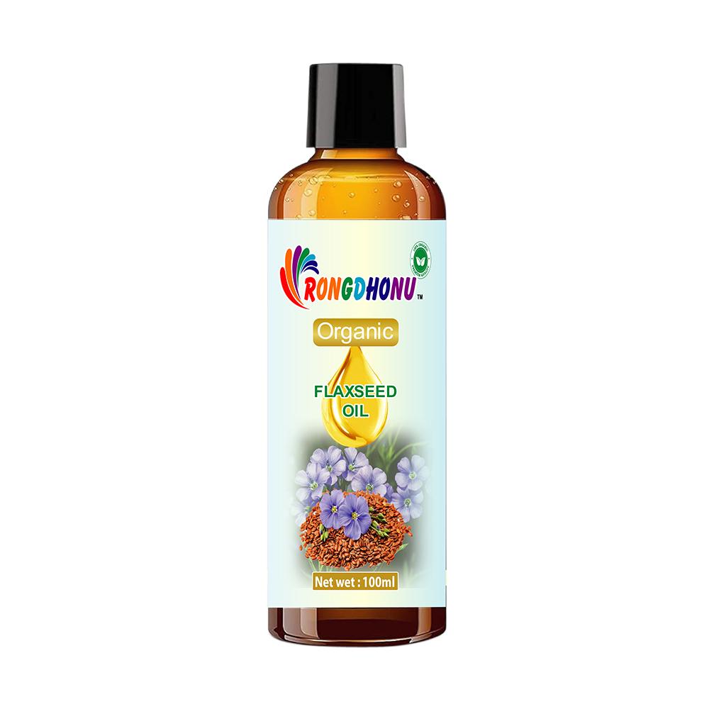 Rongdhonu Organic Flaxseed Oil – 100ml