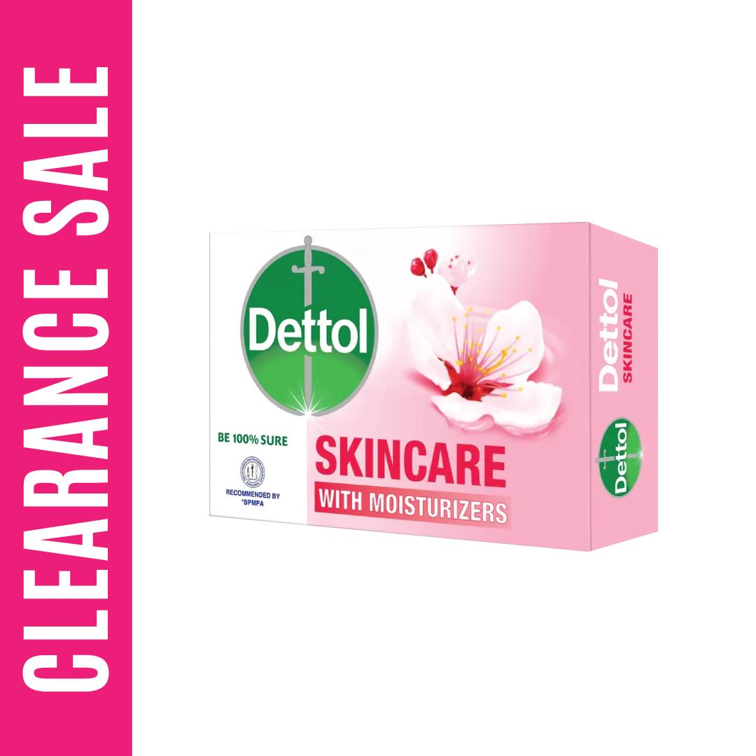 Dettol Soap Skincare 75g With Moisturizers (Expiry Date - 19/04/2024 ) – 75gm