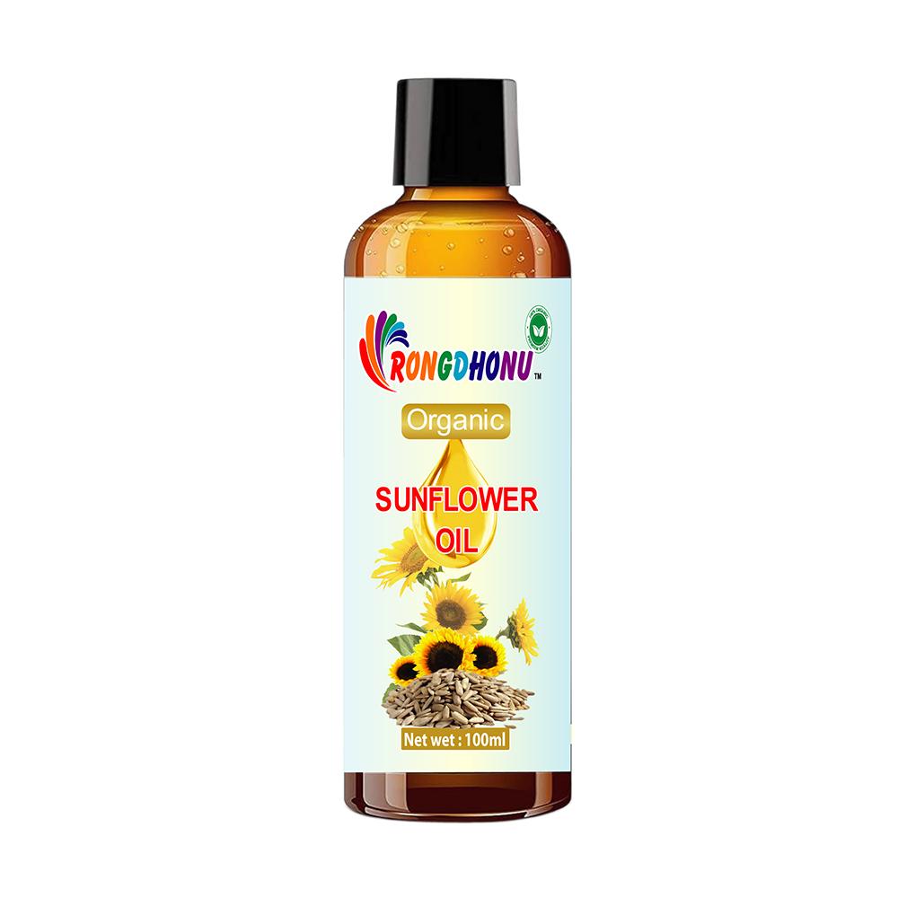 Rongdhonu Organic Sunflower Oil – 100ml