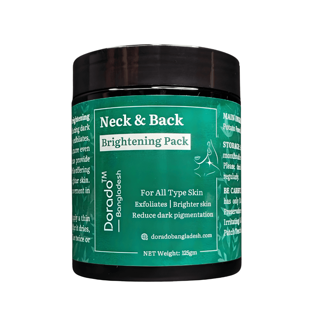 Dorado Neck & Back Brightening Pack – 125gm