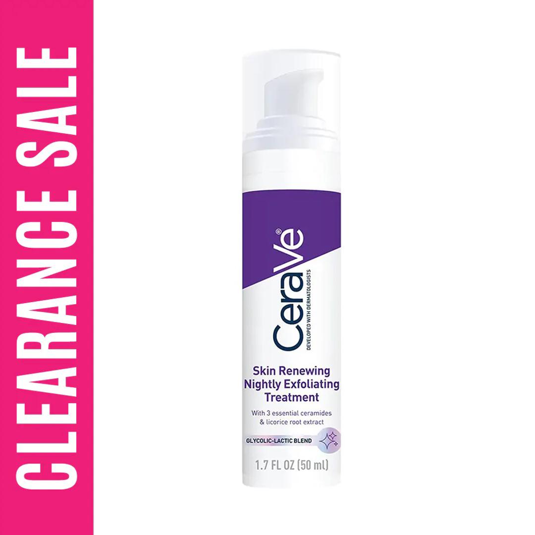 Cerave Skin Renewing Nightly Exfoliating Treatment ( Expiry Date  31/1/2026) 50.0 ml – 50ml