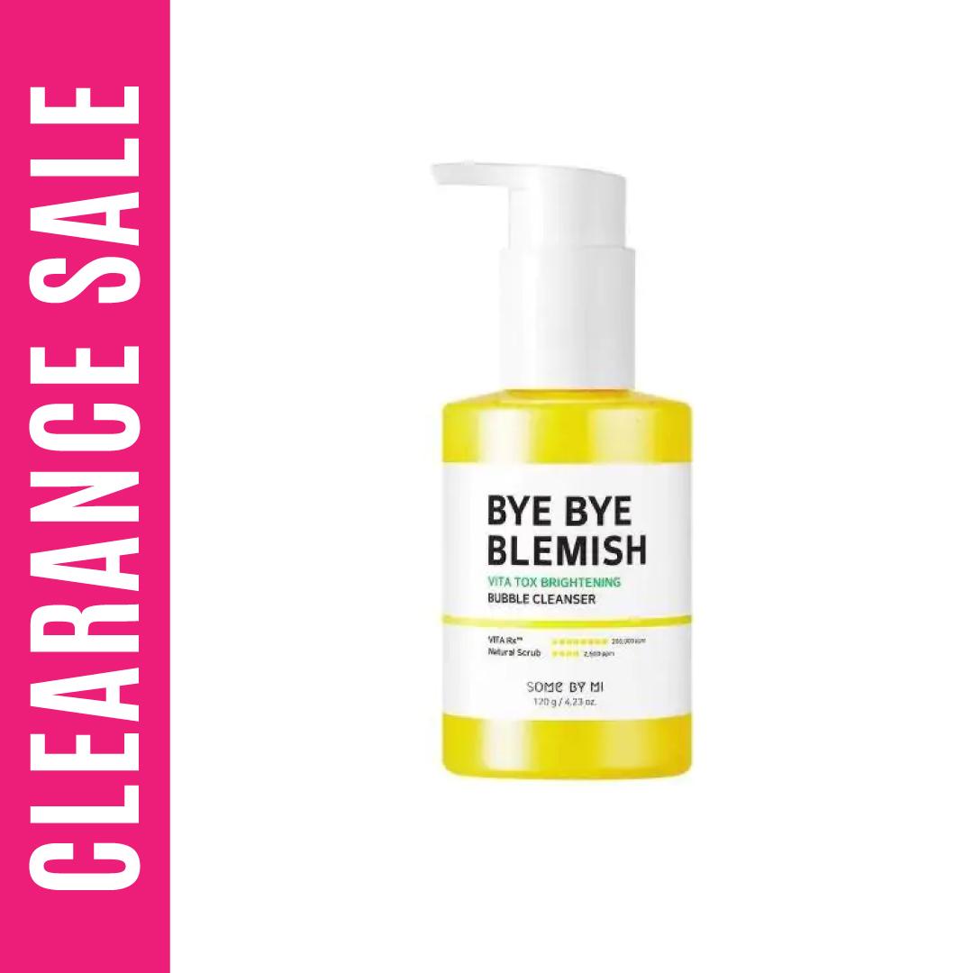 Some By Mi  Bye Bye Blemish Vita Tox Brightening Bubble Cleanser (Expiry Date -24/8/2024) – [SOME BY MI] – 120gm