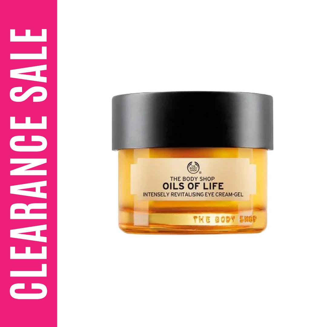 The Body Shop Oils Of Life Intensely Revitalising Eye Cream Gel (Expiry Date- 30/8/2024) – 20ml