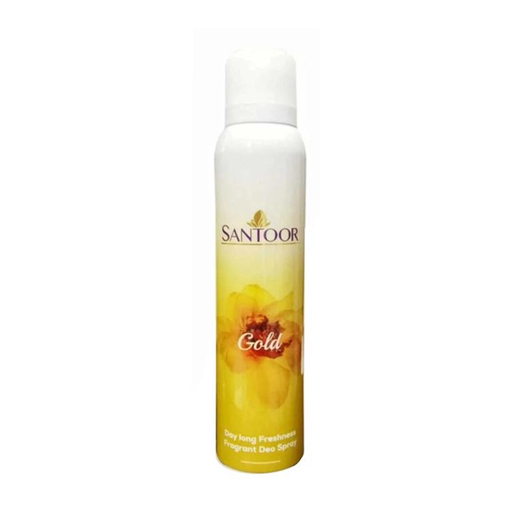 Santoor Body Spray Gold – 150ml