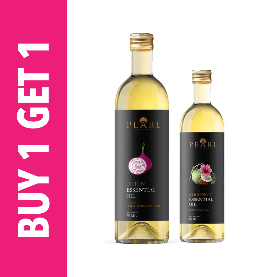 Buy Pearl Onion Essential Oil 75ml and Get Pearl Coconut Essential Oil 28ml Free