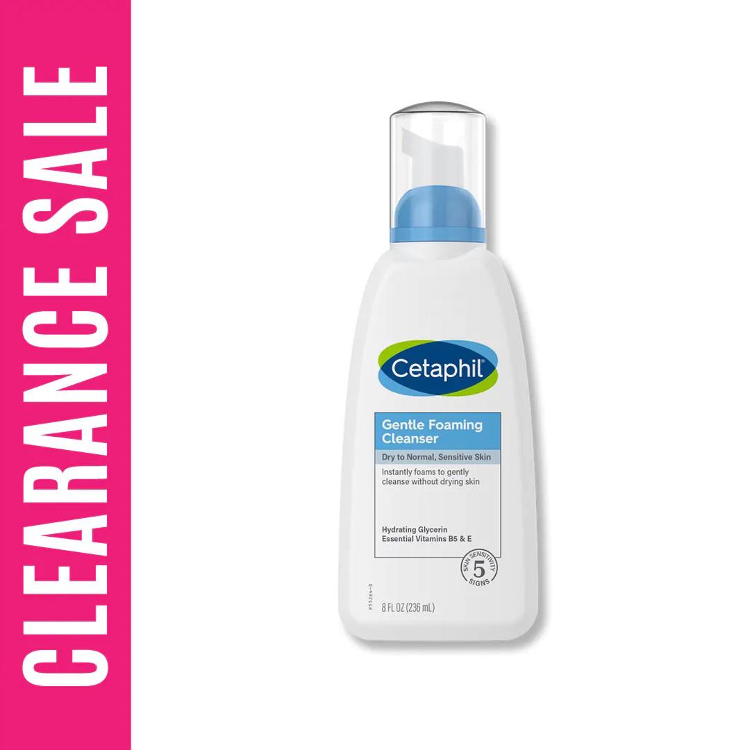 Cetaphil Gentle Foaming Cleanser (31/08/24) – 236ml