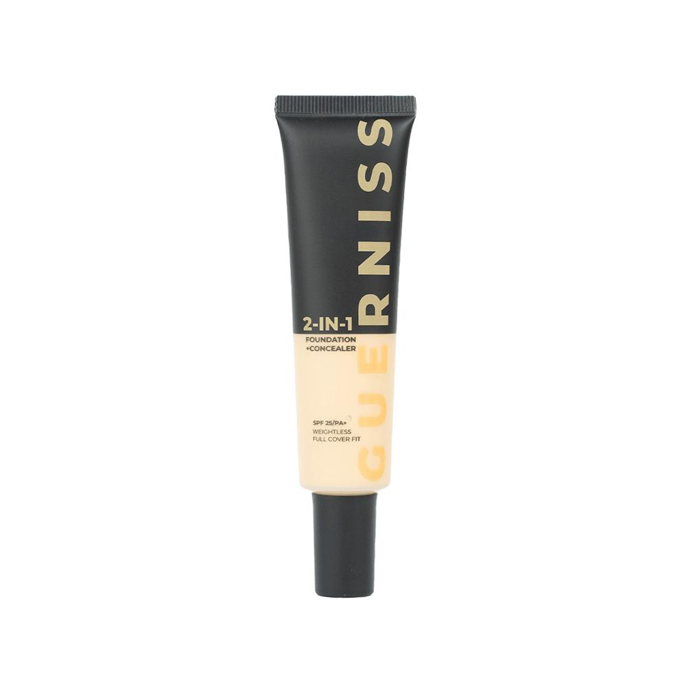 Guerniss Weightless Full Cover Fit Foundation - 103 – 30ml