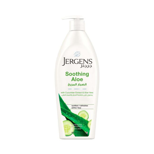 Jergens Soothing Aloe Refreshing Moisturizer – 400ml