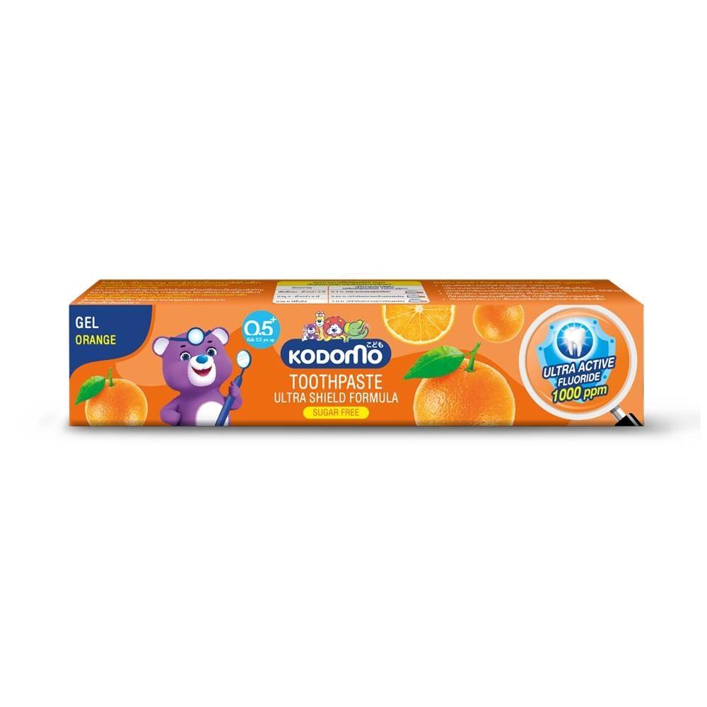 Kodomo Ultrashield Fluoride Toothpaste- Gel Orange – 40gm