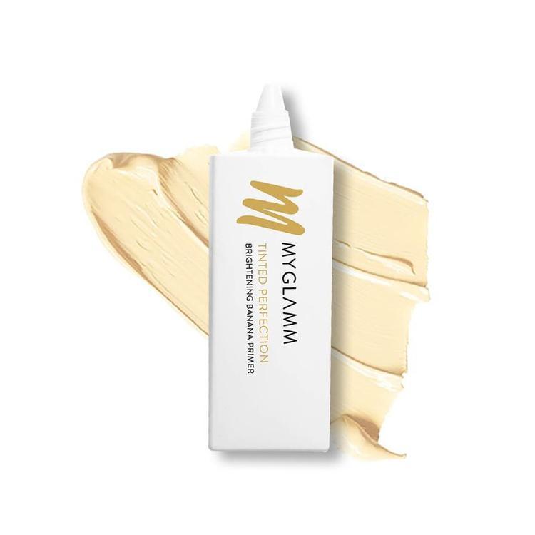MyGlamm Tinted Perfection Brightening Banana Primer – 27gm