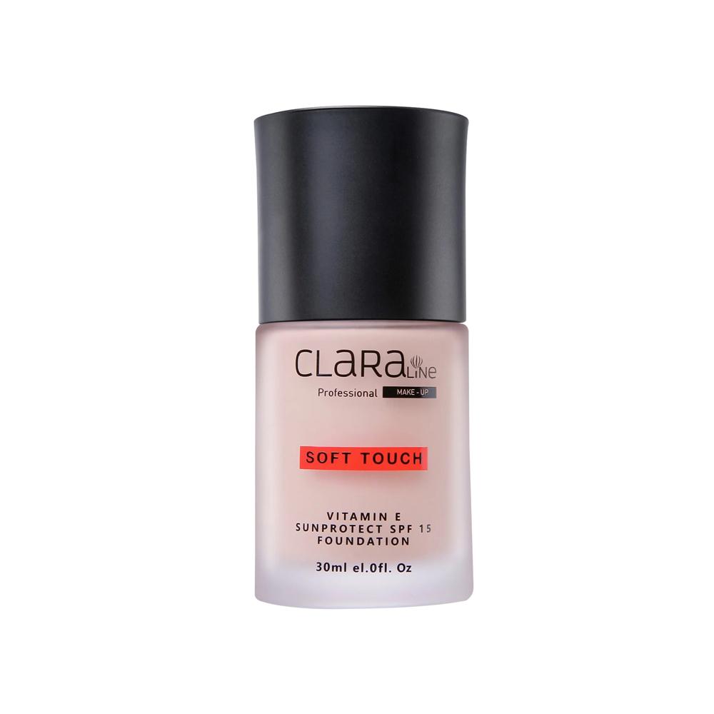 Claraline Soft Touch Face Foundation 711 Natural Ivory – 30ml
