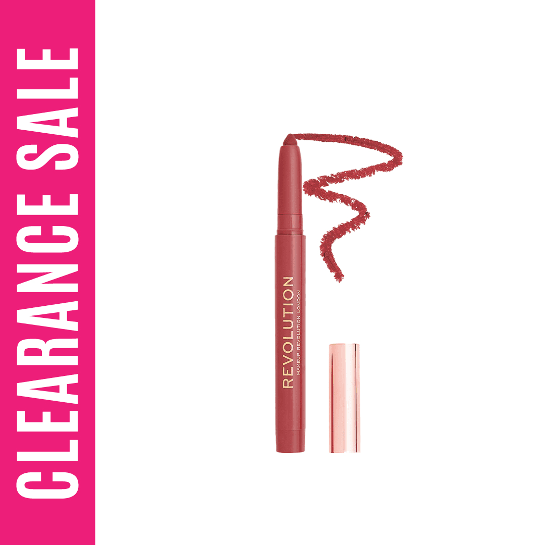 Makeup Revolution Velvet Kiss Lip Crayon Rose 5.0 gm Expiry Date( 31/10/2025) – 5gm