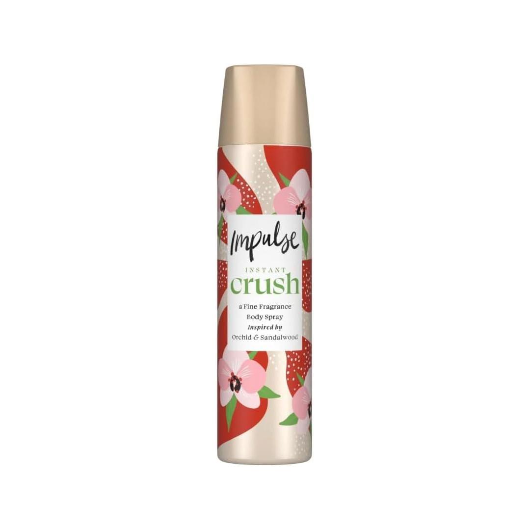 Impulse Instant Crush Body Spray Deodorant – 75ml
