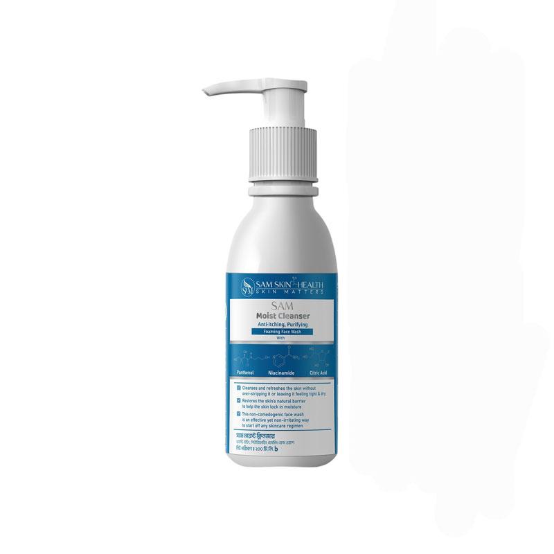 SAM Moist Cleanser – 200ml