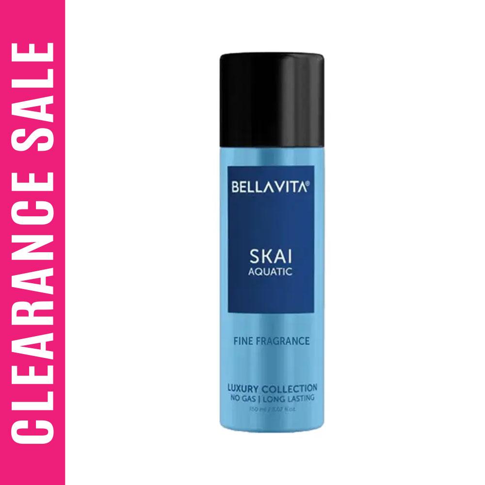 Bellavita SKAI Aquatic Fine Fragrance Luxury Body Spray (Expiry Date -  January 2027) – 150ml