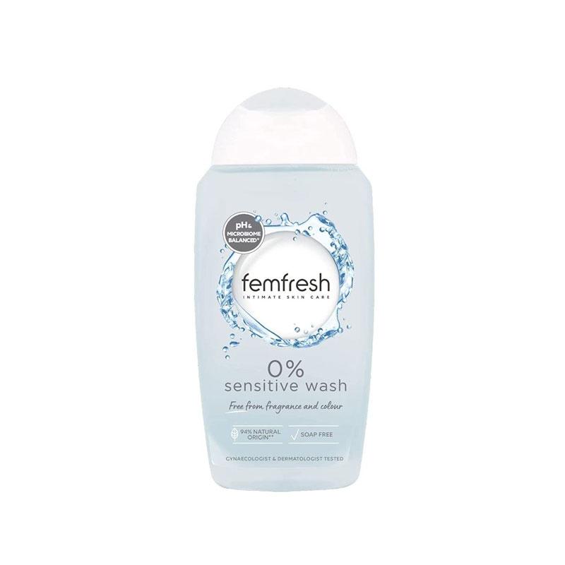 Femfresh 0% Sensitive Wash – 250ml