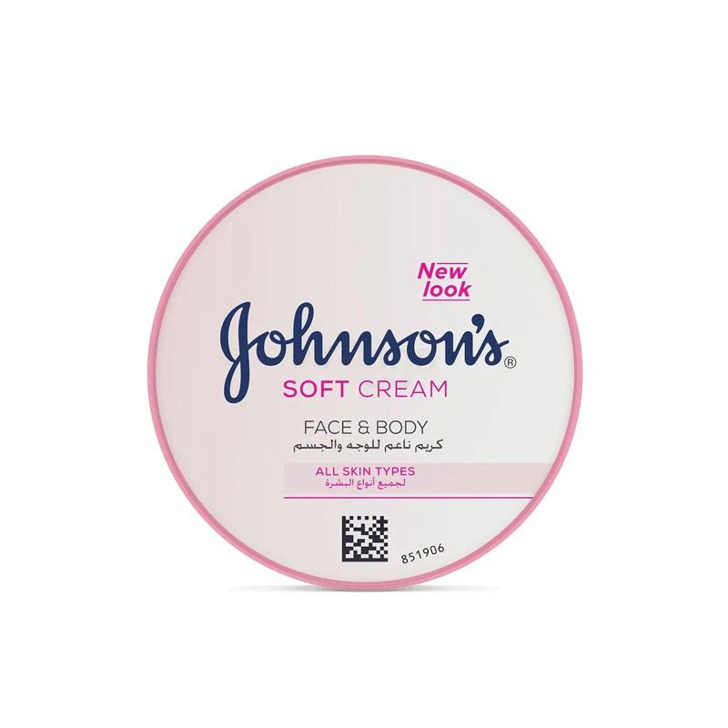 Johnson's 24Hour Moisture Soft Cream – Johnson & Johnson – 200ml