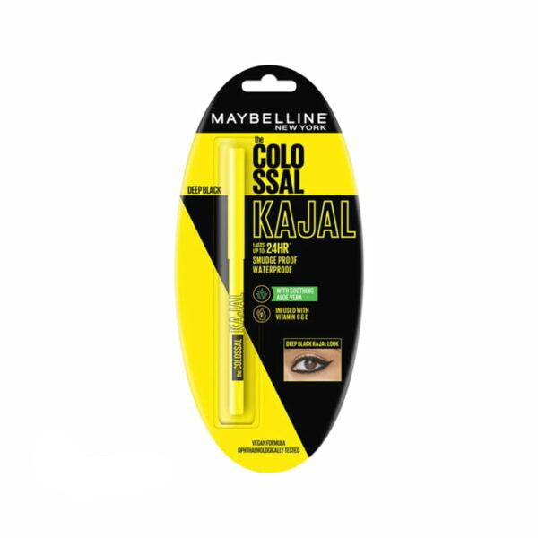 Maybelline Colossal Kohl Kajal 24H Black – 0.35gm