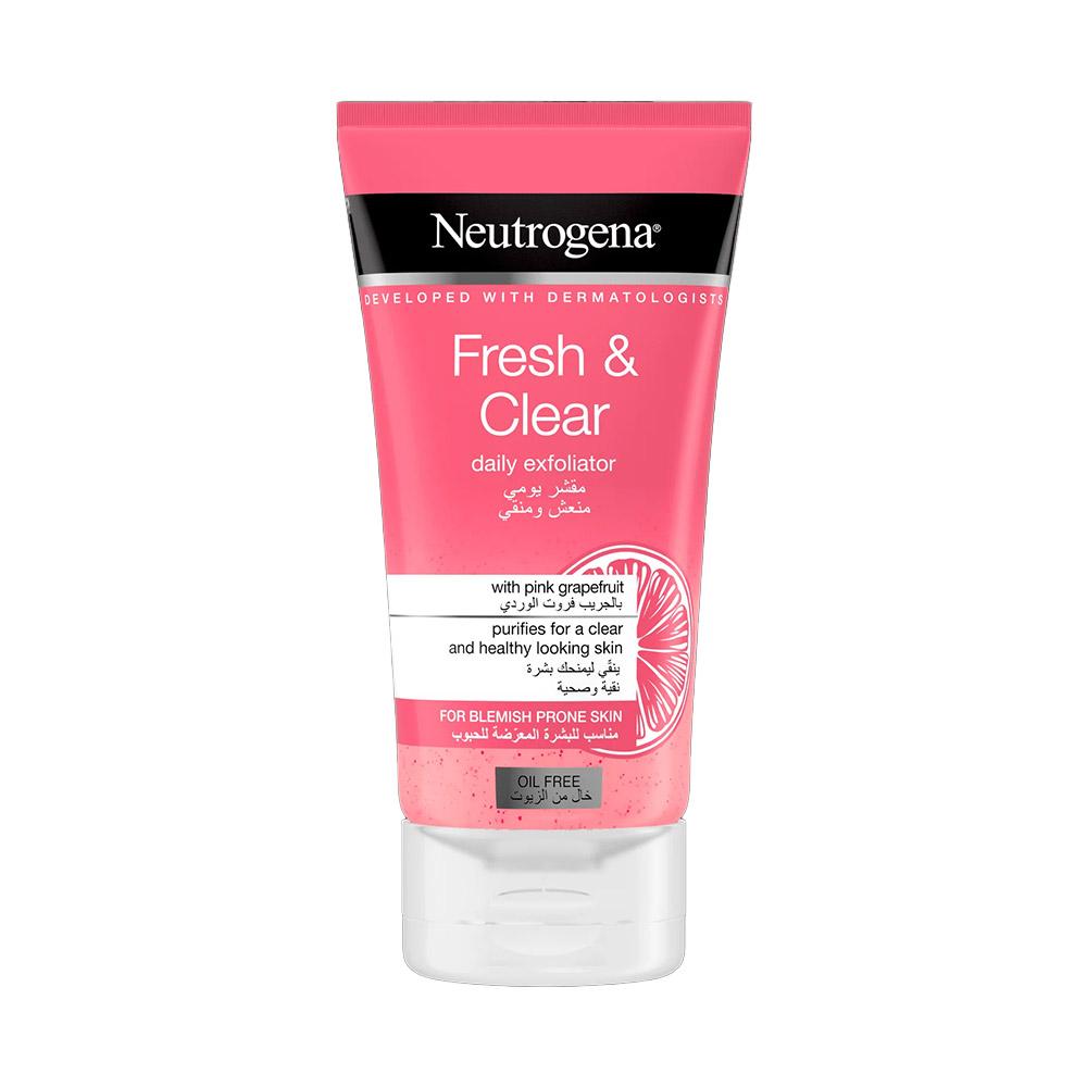 Neutrogena Fresh & Clear Daily Exfoliator with Pink Grapefruit – 150ml