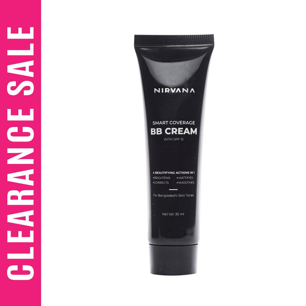 Nirvana Color Smart Coverage Bb Cream With Spf 15 - Medium (Expiry Date - November, 2026) – 30ml