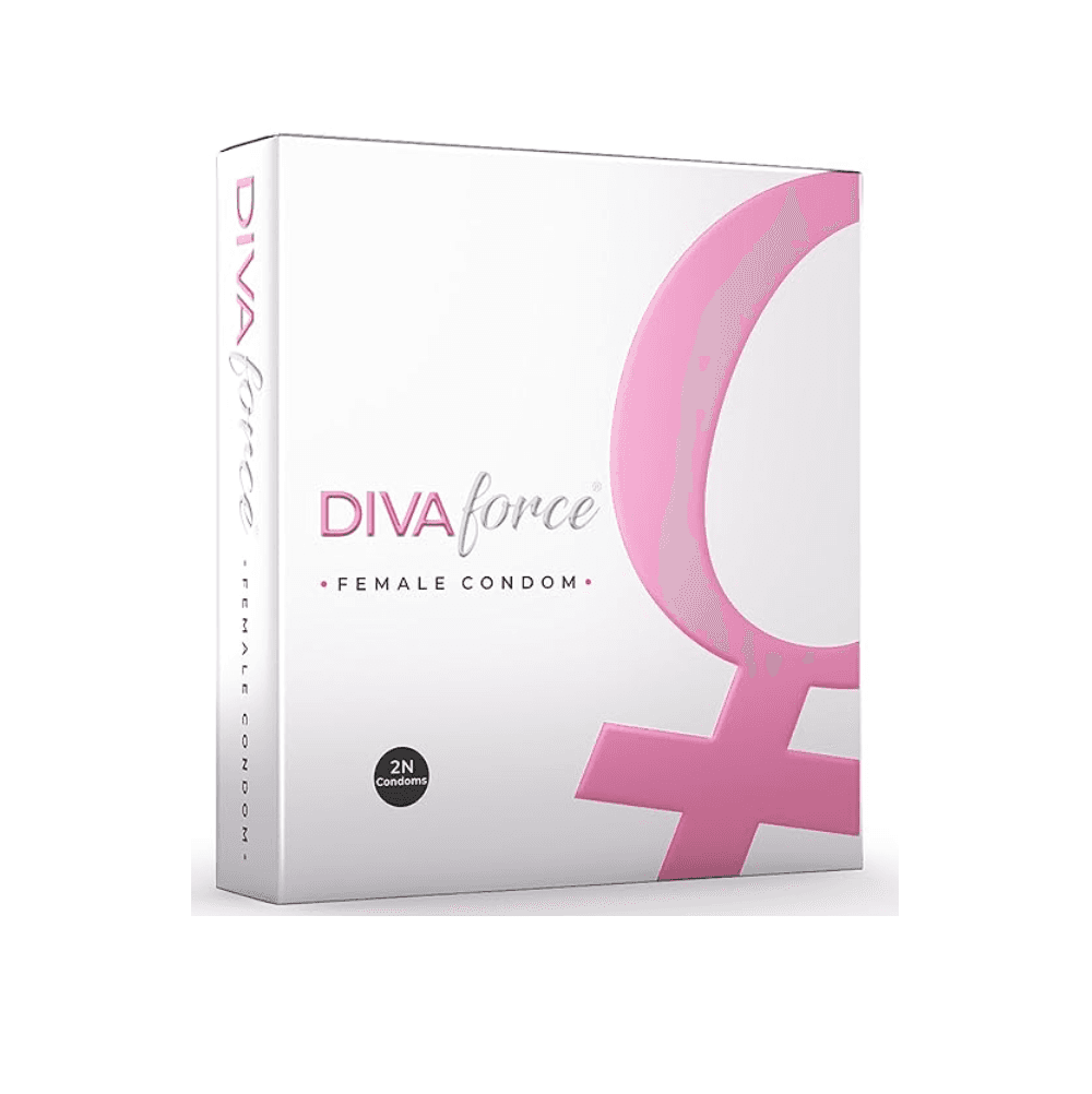 Divaforce Female Condom - 2Pcs Pack