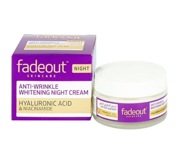 Fadeout Anti-Wrinkle Whitening Night Cream – 50ml