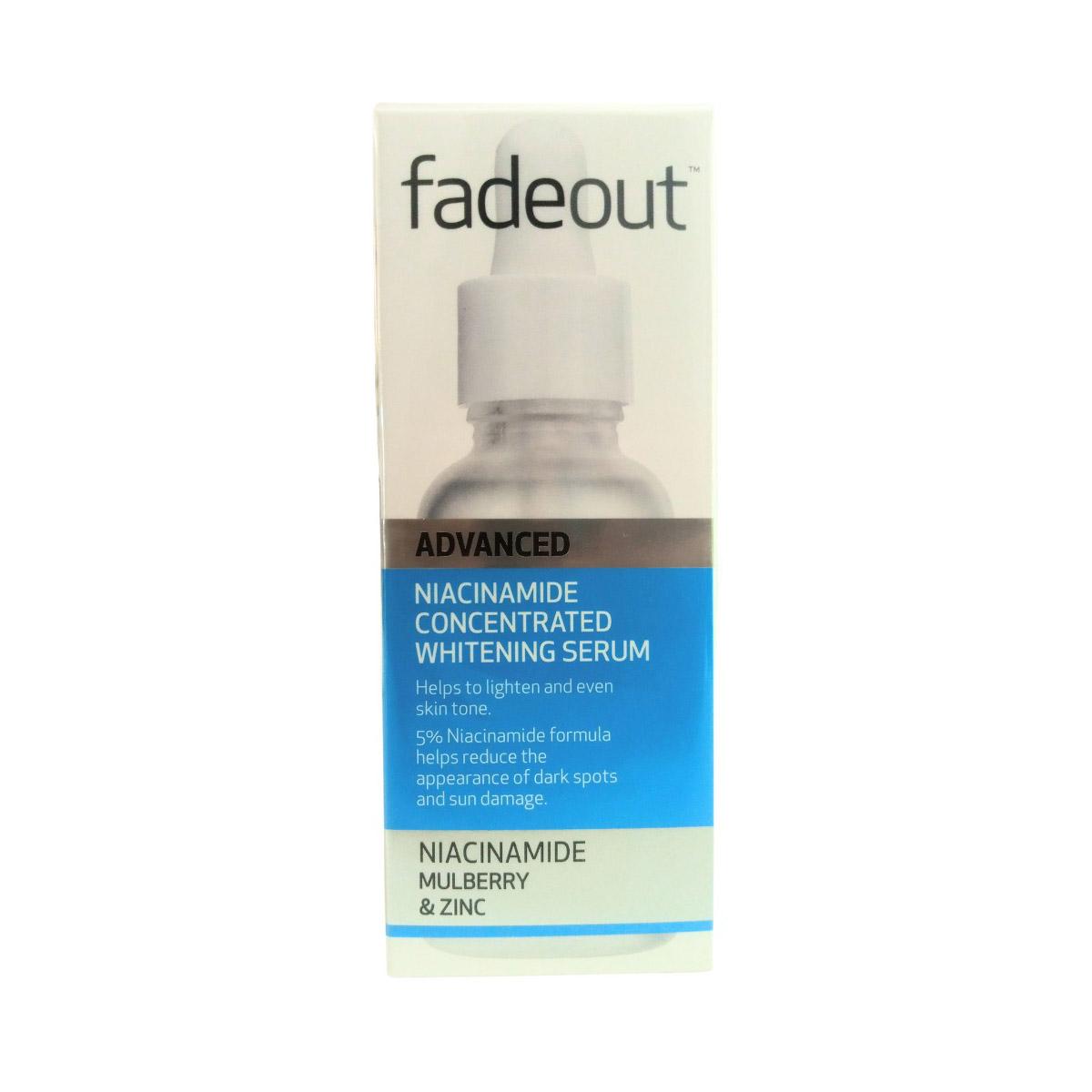 Fade Out Advanced Niacinamide Concentrated Whitening Serum 30ml – Fadeout