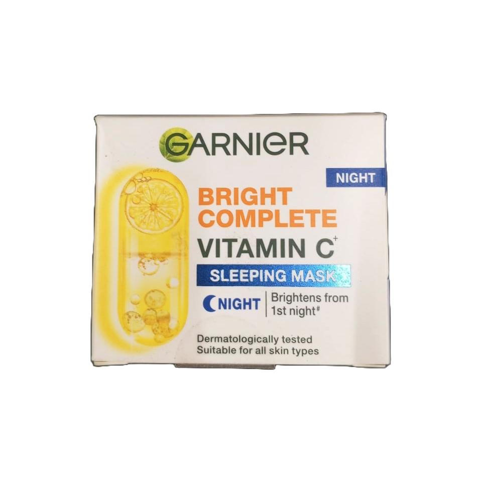 Garnier Bright Complete Vitamin C Sleeping Mask Night Cream 18.0 gm – 18gm