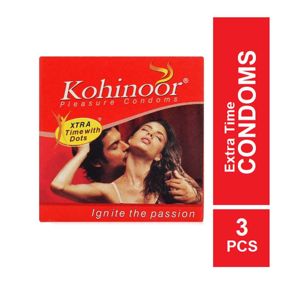 Kohinoor Extra Time Condom - 3Pcs Pack