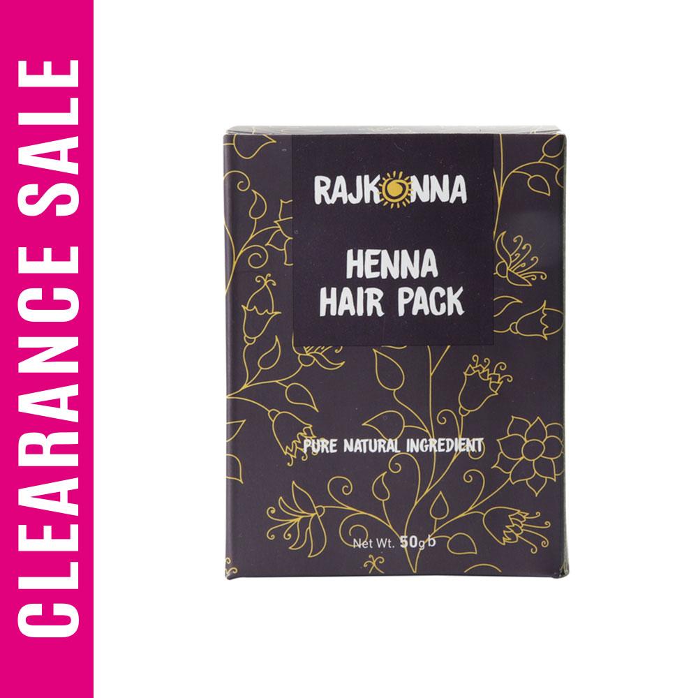Rajkonna Henna Pack (Expiry Date - December 2026) – 50gm
