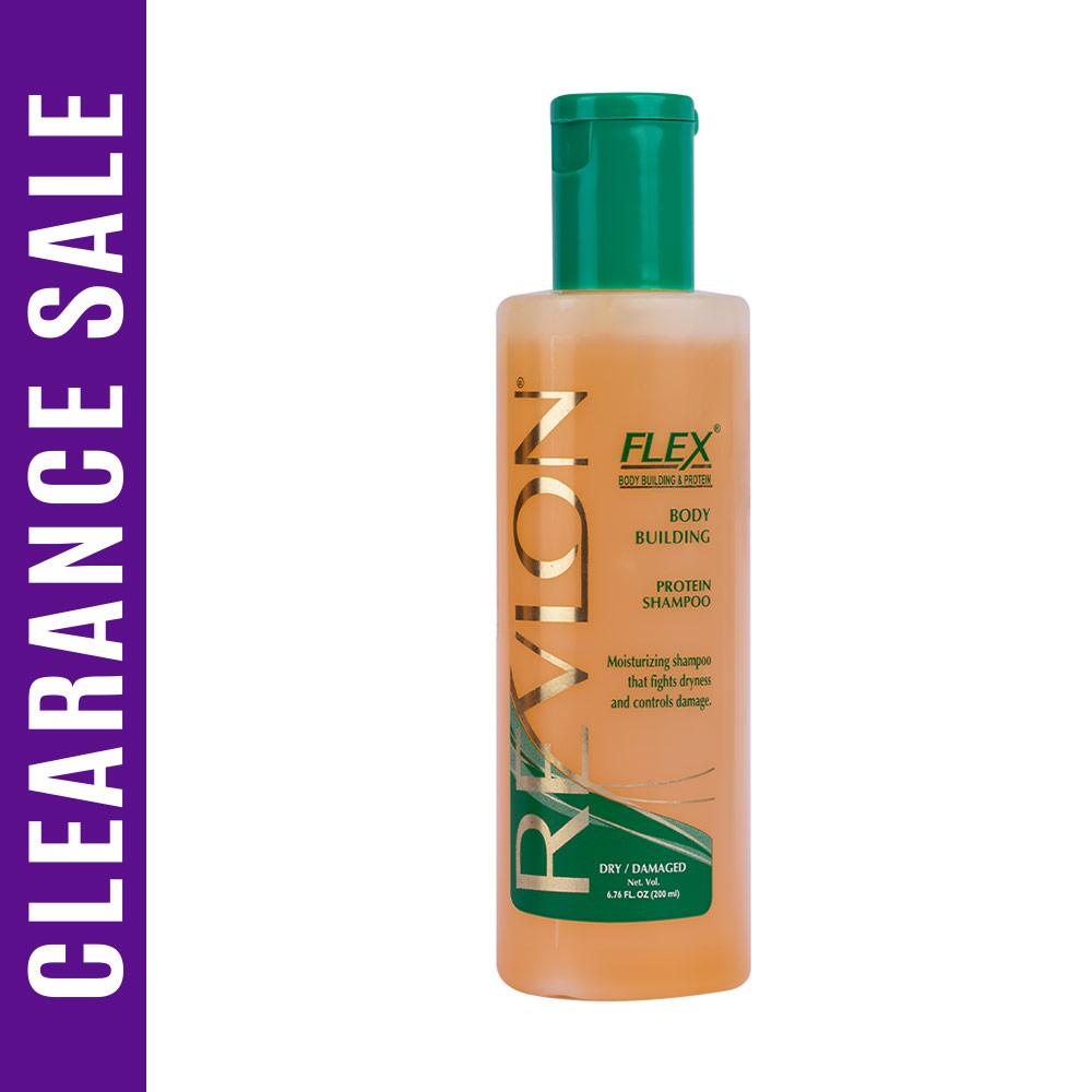 Revlon Flex Body Building Protein Shampoo For Dry / Damaged (Expiry Date - November 2026) – 200ml