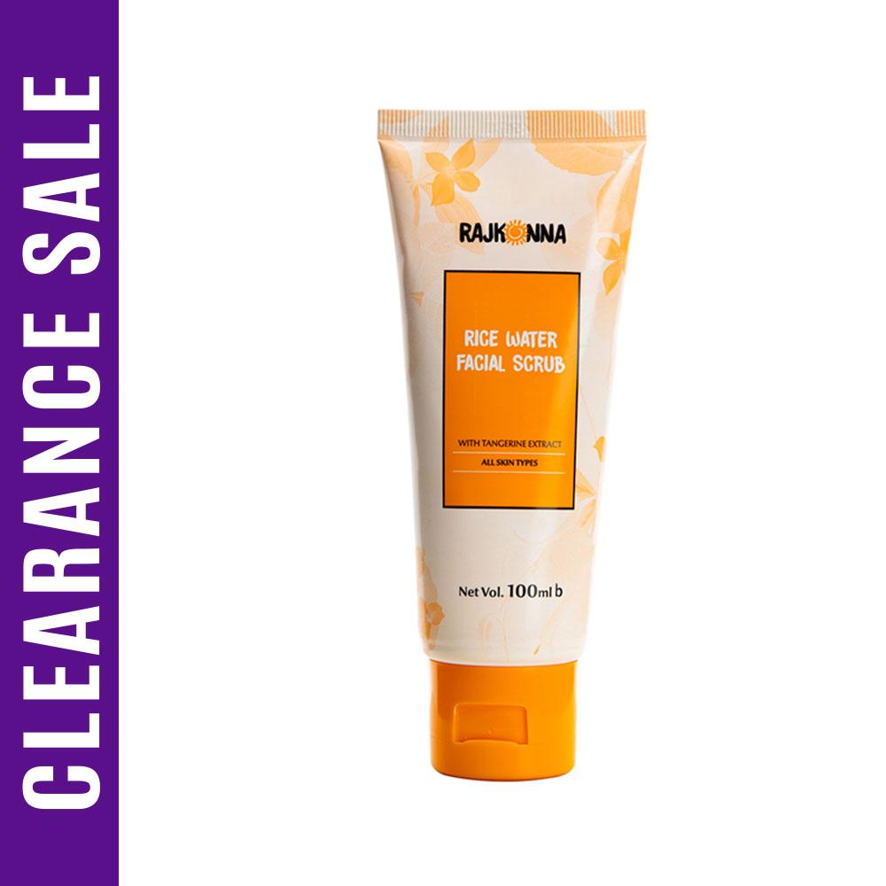 Rajkonna Rice Water Facial Scrub (Expiry date -December 2026) 100.0 ml – 100ml