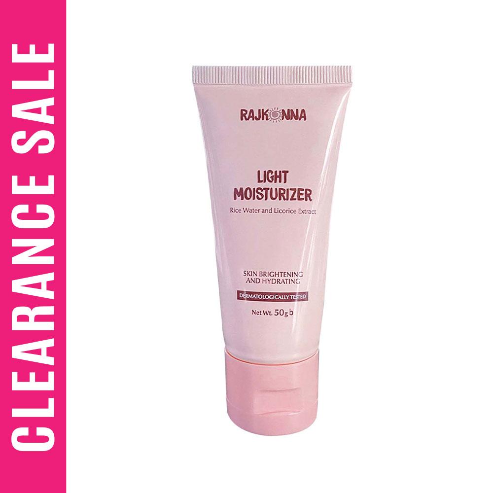Rajkonna Light Moisturizer With Rice Water And Licorice Extract (Expiry Date - March 2028) – 50gm