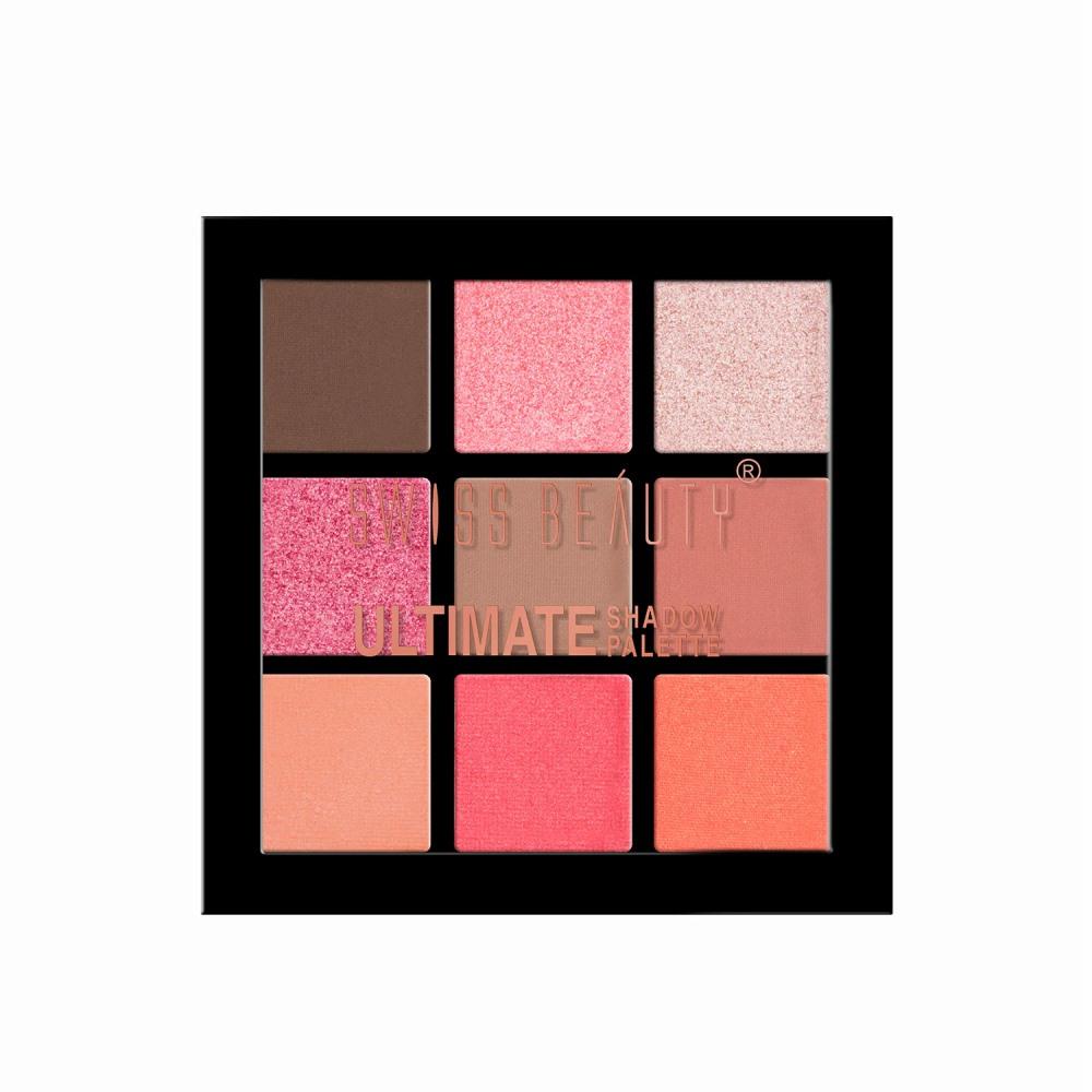 Swiss Beauty Ultimate Eyeshadow Palette - 02 – 6 gm