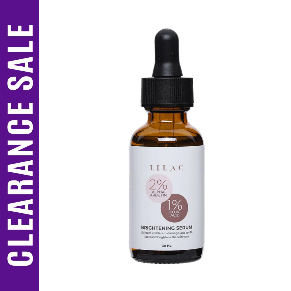 Lilac Brightening Serum with 2% Alpha Arbutin and 1% Kojic Acid - (Expiry Date - November 2026) – 30ml