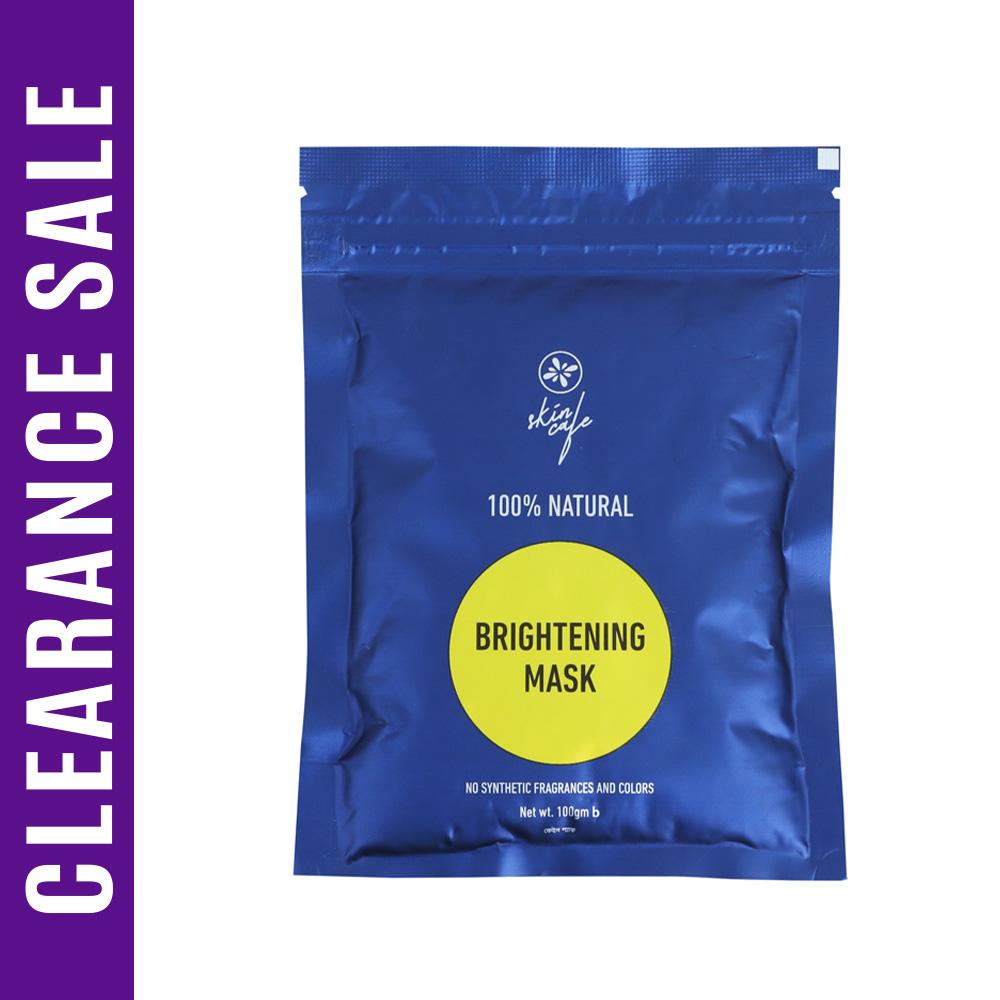 Skin Cafe 100% Natural Brightening Mask (Expiry Date - May 2028) – 100gm