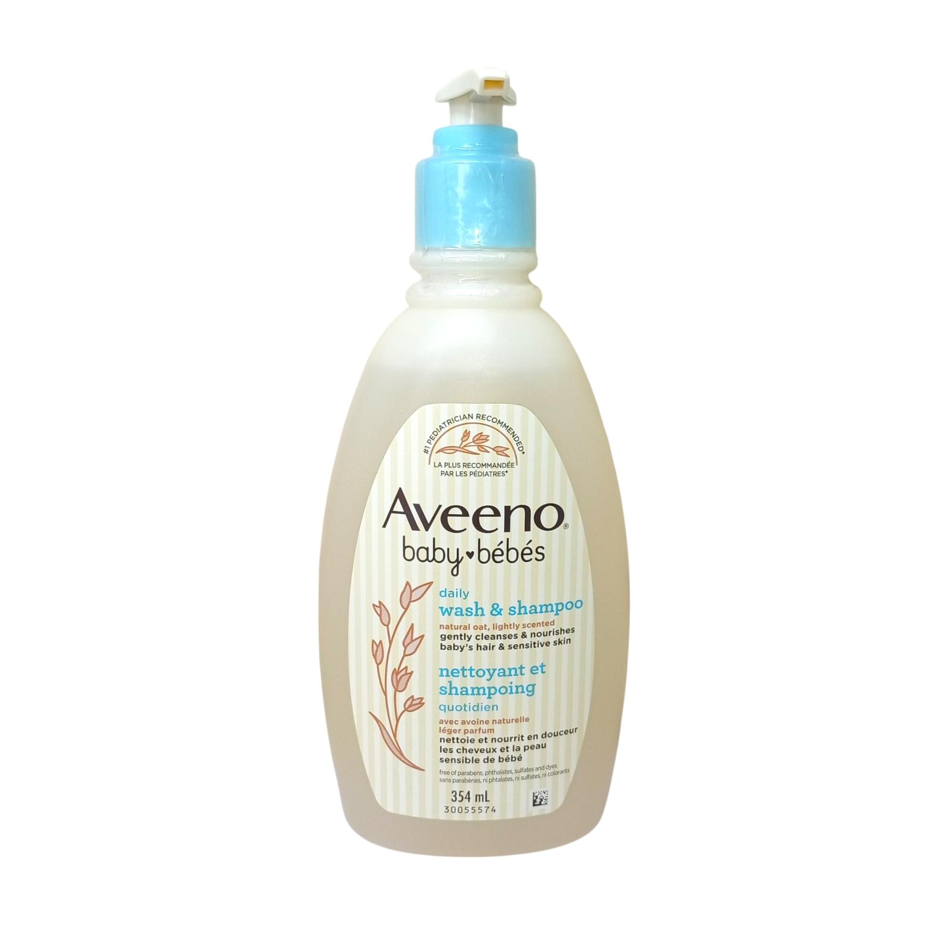 Aveeno Babes Daily Wash & Shampoo – 354 ml