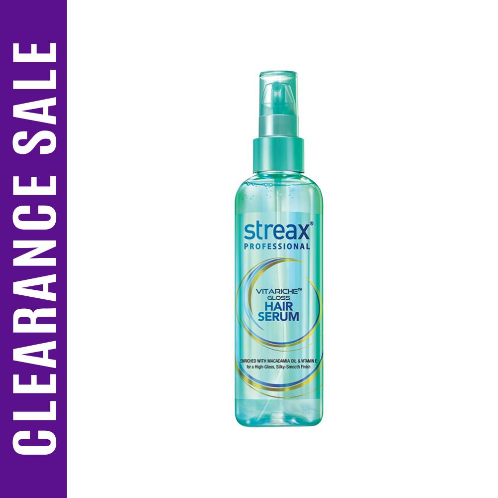 Streax Vitariche Gloss Hair Serum (Expiry date - March, 2027) – 115ml