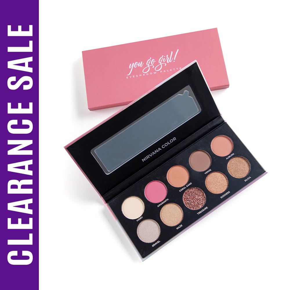 Nirvana Color Eye Shadow Palette - You Go Girl (Expiry Date - November, 2026) – 15gm