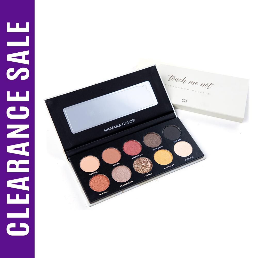 Nirvana Color Eye Shadow Palette - Touch Me Not (Expiry Date - November, 2026) – 15gm