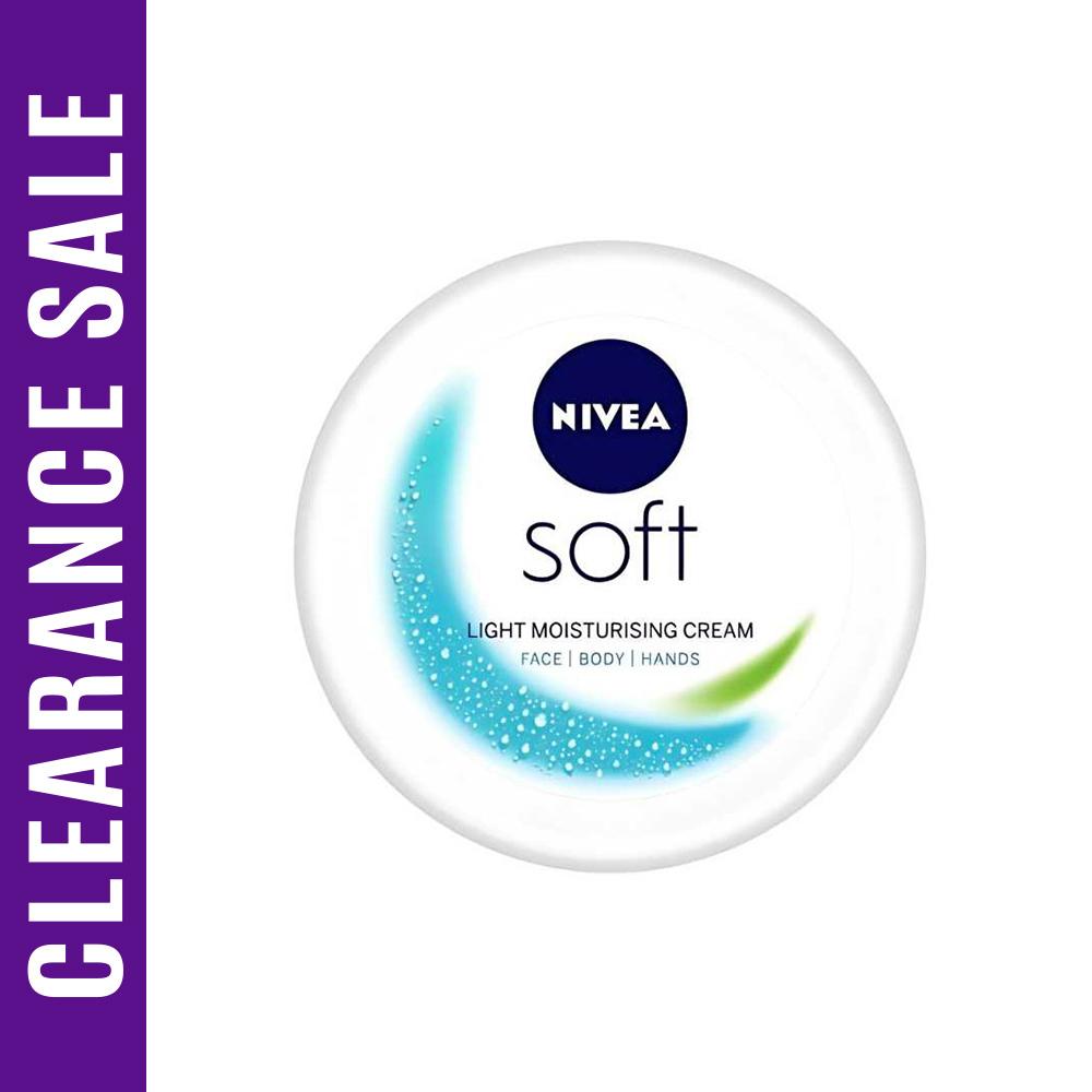 Nivea Soft Light Moisturising Cream (Expiry date - March, 2027) – 100ml