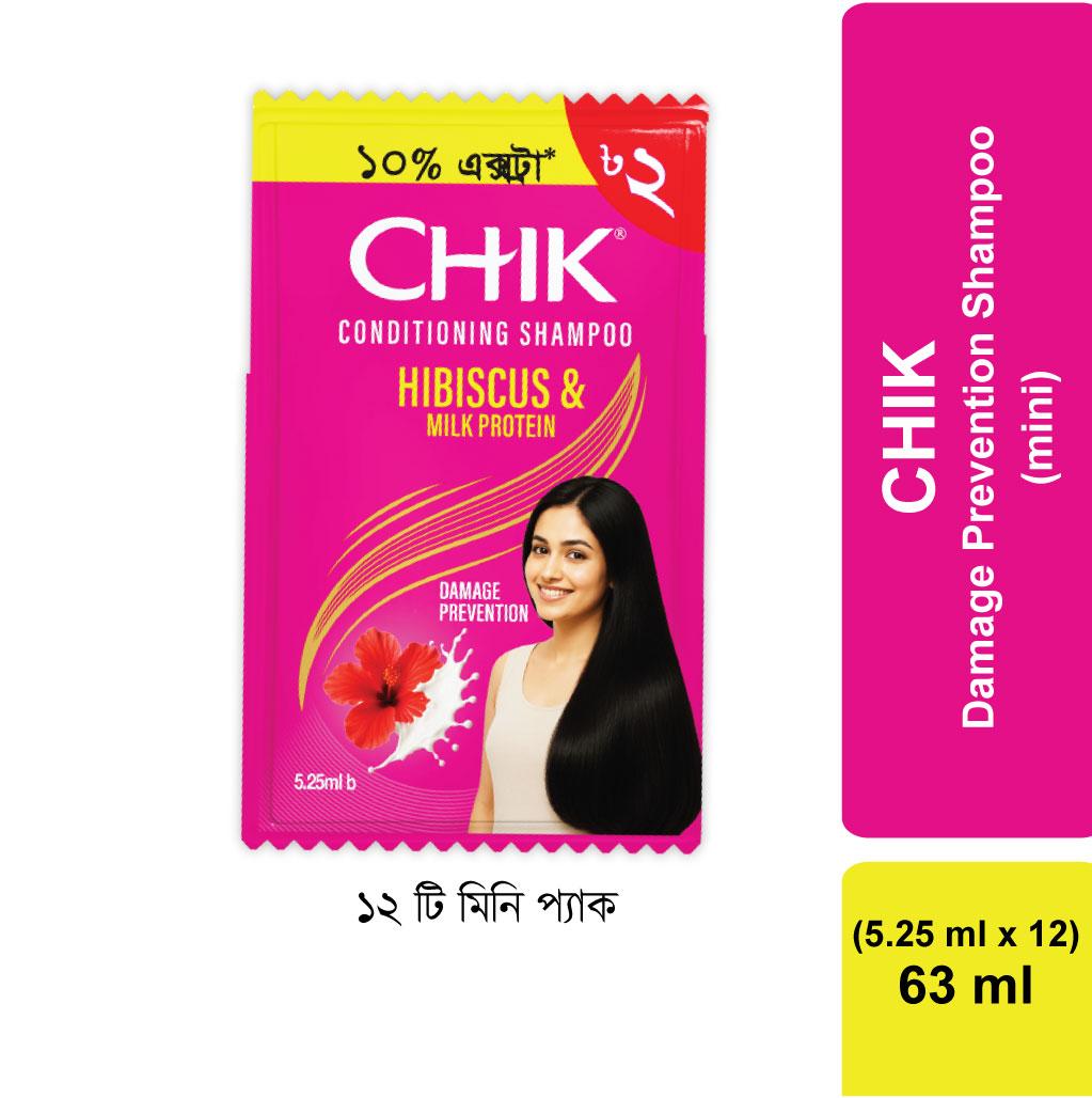 CHIK Hibiscus Damage Prevention Shampoo 5.25 ml – 63 ml