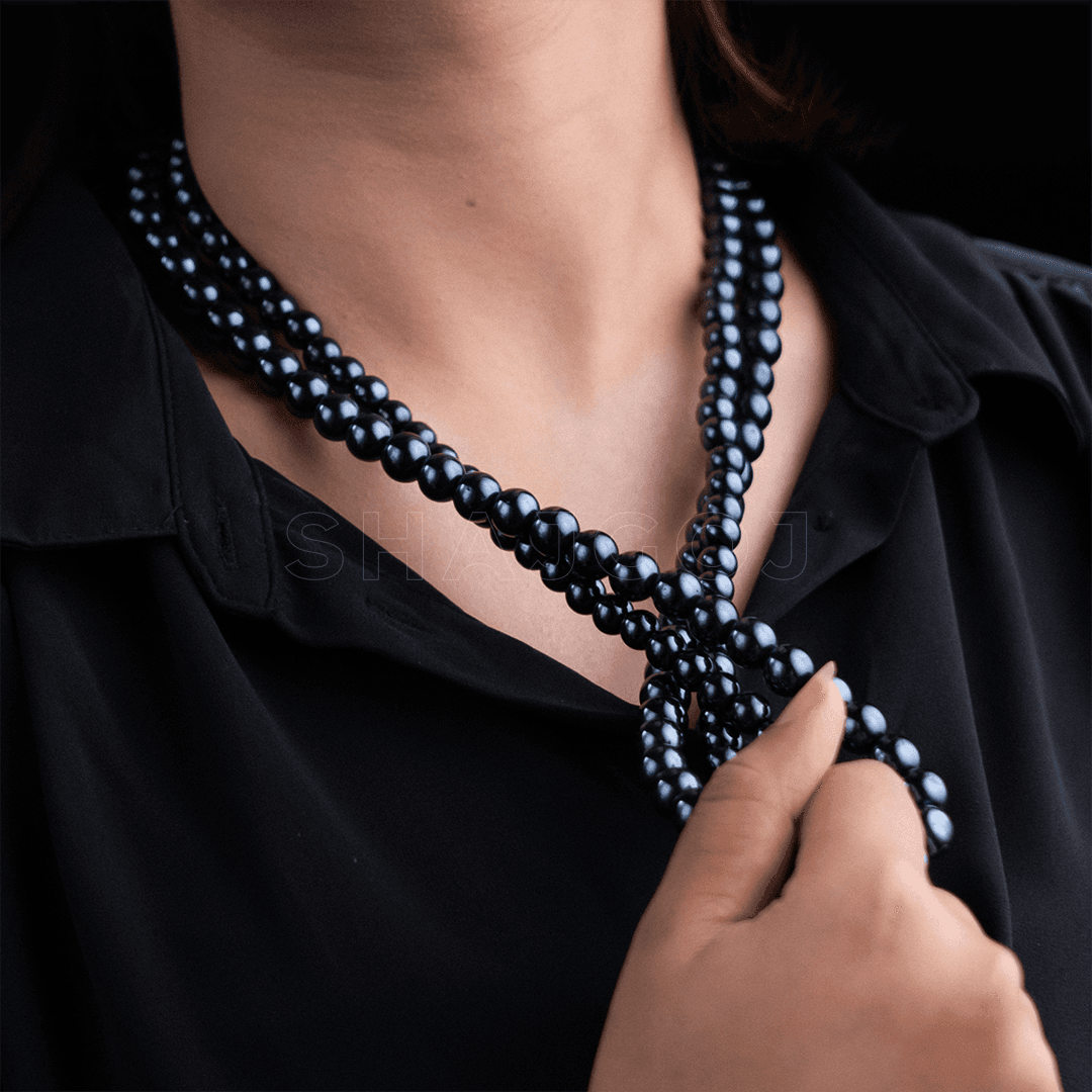 Exclusive Midnight Sapphire Necklace – Shajgoj