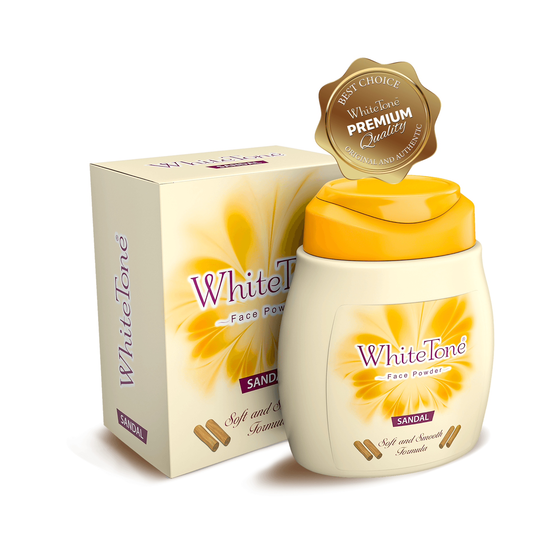 White Tone Face Powder Sandal (Expiry date-December 2026) – 30gm