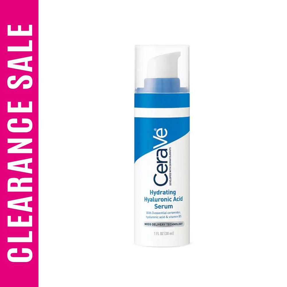 CeraVe Hydrating Hyaluronic Acid Serum (Expiry: 31/10/2025) – 30ml