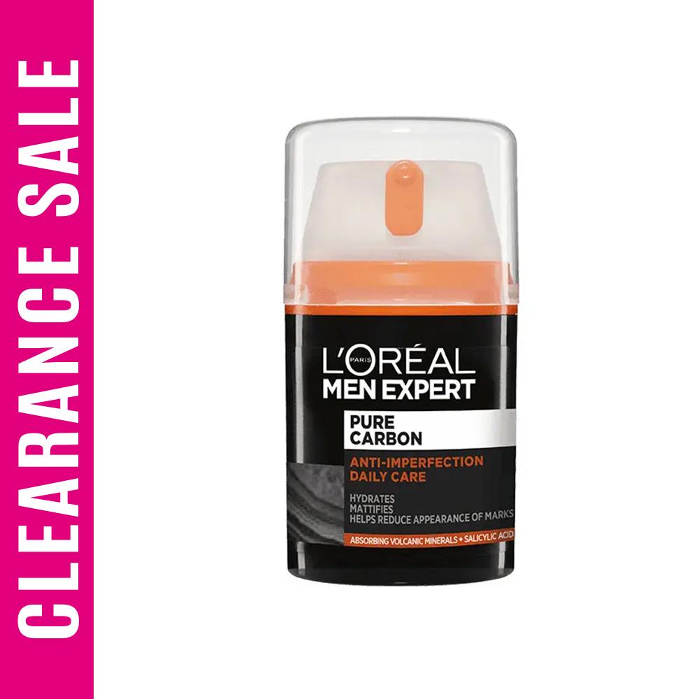 L'Oreal Men Expert Pure Carbon Anti Imperfection Daily Care (Expiry: 31/10/2025) – 50ml