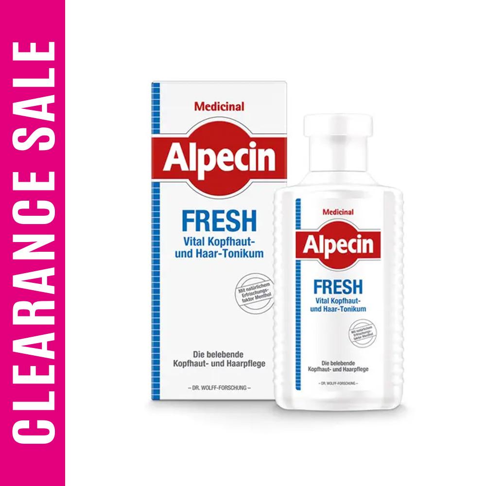 Alpecin Fresh Medicinal Vital Scalp and Hair Tonic (Expiry: 31/10/2025) – 200ml