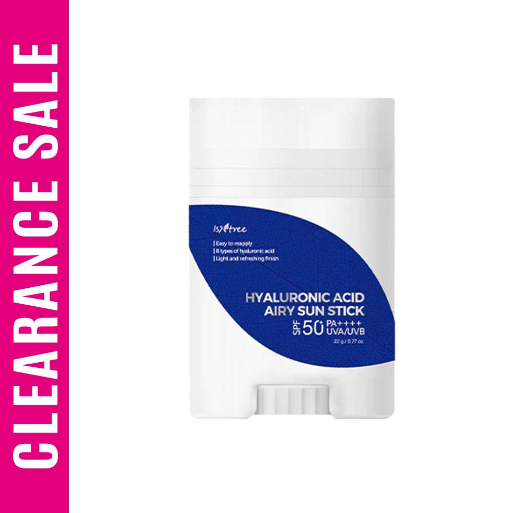 Isntree Hyaluronic Acid Airy Sun Stick  (Expiry: 13/10/2025) – 22gm